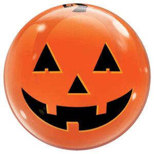 Balloon Plastic Bubble Halloween Jack-O'-Lantern Face