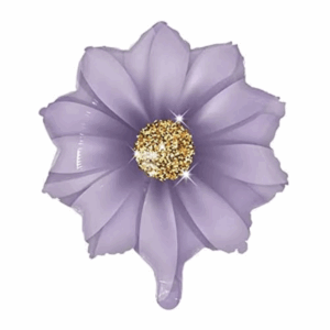 Balloon Foil Flower Sunflower Daisy Purple