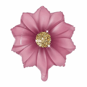 Balloon Foil Flower Sunflower Daisy Pink