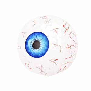 Balloon Foil Halloween Eyeball Blue