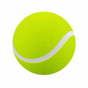 Balloon Foil Sports Tennis Ball Green