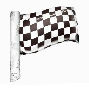 Balloon Foil Race Flag