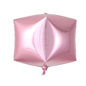 Balloon Foil Cubez 15" Pink