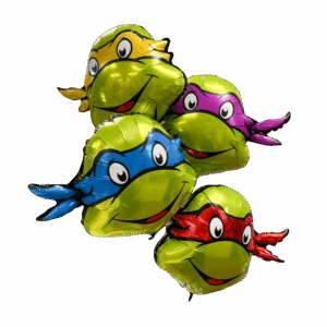 Balloon Foil Bouquet Ninja Turtles