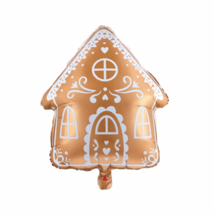 Balloon Foil Gingerbread House