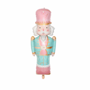 Balloon Foil Christmas Nutcracker Pastel