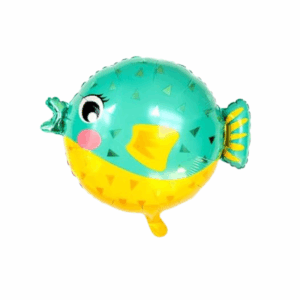 Balloon Foil Mini Pufferfish