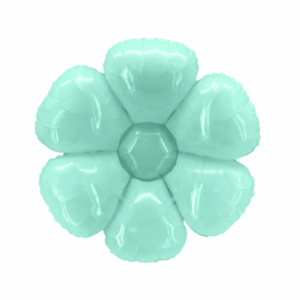 Balloon Foil Mini Flower Daisy Blue