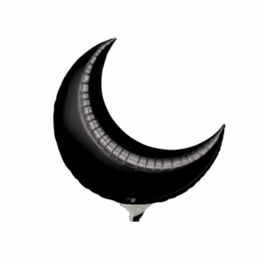 Balloon Foil Mini Moon Black