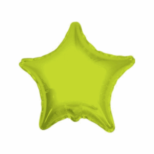 Balloon Foil Mini Star Green
