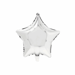 Balloon Foil Mini Star Sliver