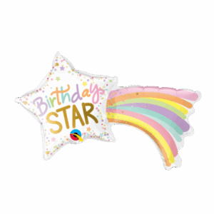 Balloon Mini Foil Birthday Star