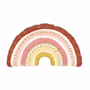 Balloon Mini Foil Rainbow Boho