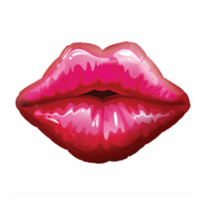 Balloon Mini Foil Lip Kiss