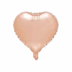 Balloon Mini Foil Heart Rose Gold