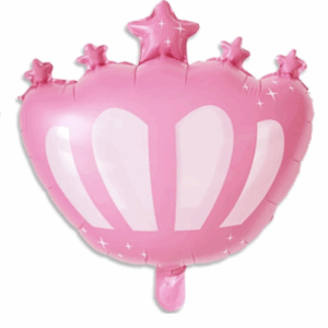 Balloon Foil Crown Pink