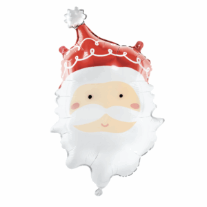 Balloon Foil Christmas Santa Rosy Cheeks