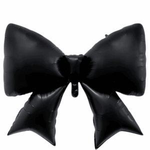Balloon Foil Bow Black Jumbo