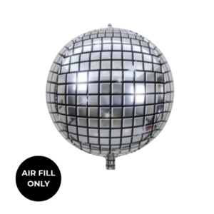Non Helium Balloon: Mini Disco Ball