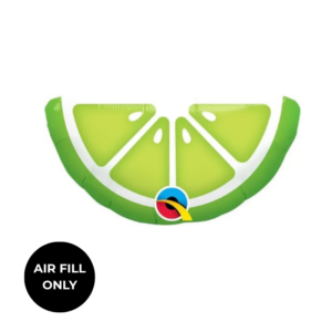 Non Helium Balloon: Mini Lime Wedge