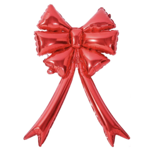 Non Helium Balloon: Bow Red Large