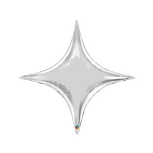 Balloon Foil Mini Starpoint Sliver