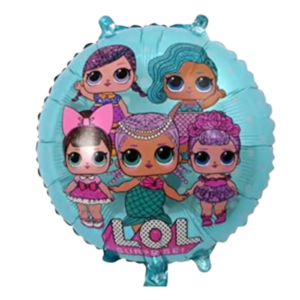 Balloon Foil LOL Doll Surprise Blue
