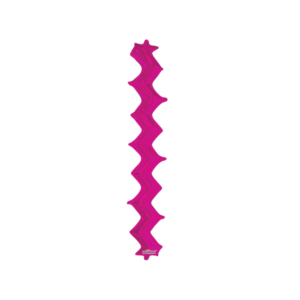 Balloon Foil Zig Zag Fuchsia