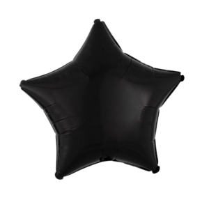 Balloon Foil Star Jumbo 32" Black