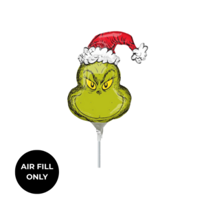 Non Helium Balloon: Christmas Grinch