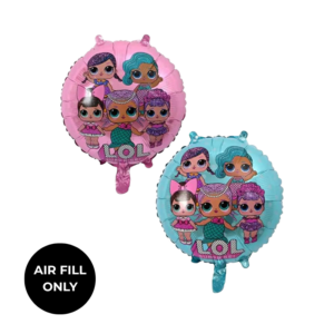 Balloon Foil Characters LOL Round