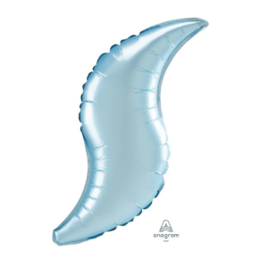 Balloon Foil Curve 36" Pastel Blue