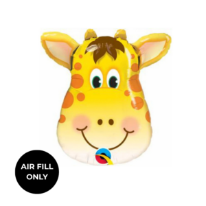 Non Helium Balloon: Mini Giraffe Head