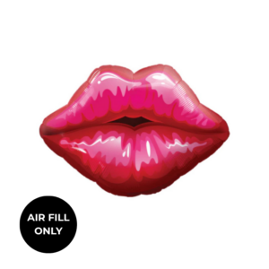 Non Helium Balloon: Mini Lip Kiss