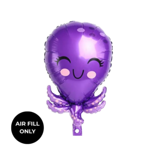 Non Helium Balloon: Mini Octopus