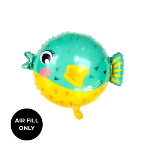 Non Helium Balloon: Mini Pufferfish