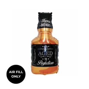 Non Helium Balloon: Mini Whiskey Bottle
