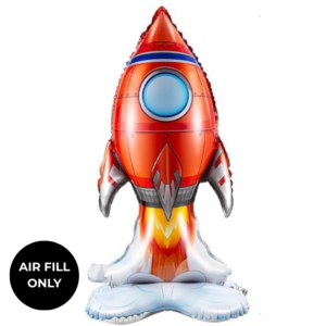 Non Helium Balloon: Mini Space Rocket