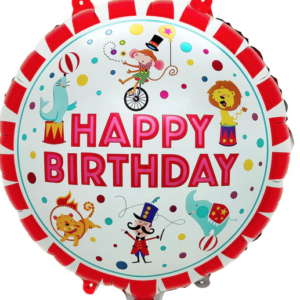 Balloon Foil Happy Birthday Carnival