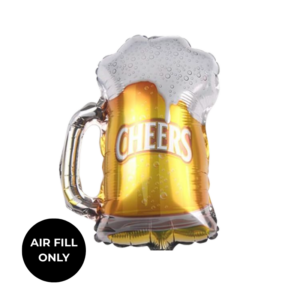 Non Helium Balloon: Mini Beer Mug
