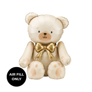 Balloon Foil Teddy Bear Cream