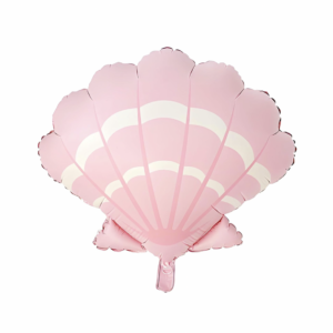 Balloon Foil Mermaid Shell Matte Pink