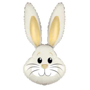 Balloon Foil Easter Bunny Tan