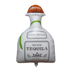 Balloon Foil Fiesta Tequila Bottle