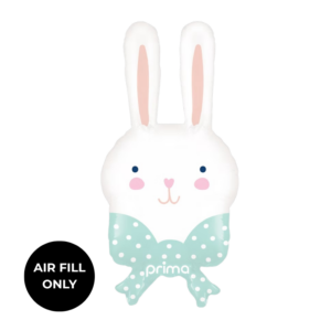 Non Foil Balloon: Mini Bunny Head