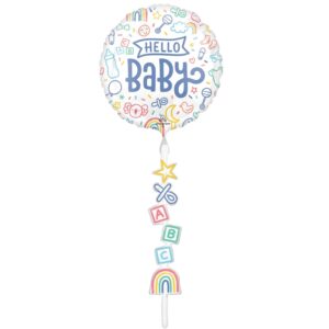 Balloon Foil Baby Jumbo 24" Round