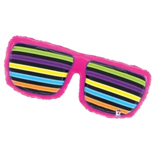 Balloon Foil Sunglasses Neon