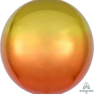 Balloon Foil Orbz 16" Ombre Sunset