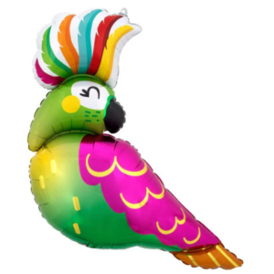 Balloon Foil Tropical Parrot