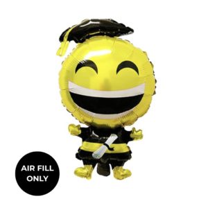 Non Helium Balloon: Mini Smiley Grad